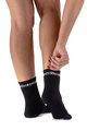 ALÉ Cyclingclassic socks - LOGO Q-SKIN  - white/black