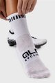 ALÉ Cyclingclassic socks - LOGO Q-SKIN  - white