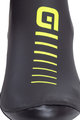 ALÉ Cycling shoe covers - RAIN - black/yellow