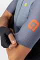 ALÉ Cycling short sleeve jersey - DELTA - grey/orange/black