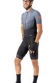 ALÉ Cycling short sleeve jersey - DELTA - grey/orange/black