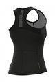 ALÉ Cycling sleeveless jersey - COLOR BLOCK LADY - black