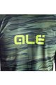 ALÉ Cycling short sleeve jersey - ROCK OFF ROAD - green
