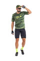 ALÉ Cycling short sleeve jersey - ROCK OFF ROAD - green