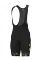 ALÉ Cycling bib shorts - VERSILIA - black