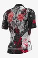 ALÉ Cycling short sleeve jersey - SKULL - white/red/black