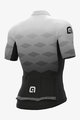 ALÉ Cycling short sleeve jersey - MAGNITUDE - white/black