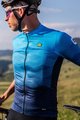 ALÉ Cycling short sleeve jersey - MAGNITUDE - light blue/blue