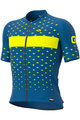 ALÉ Cycling short sleeve jersey - STARS - yellow/blue