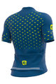 ALÉ Cycling short sleeve jersey - STARS - yellow/blue