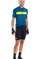 ALÉ Cycling short sleeve jersey - STARS - yellow/blue