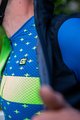 ALÉ Cycling short sleeve jersey - STARS - yellow/blue