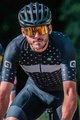 ALÉ Cycling short sleeve jersey - STARS - black/grey