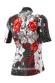 ALÉ Cycling short sleeve jersey - SKULL LADY - black