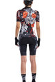 ALÉ Cycling short sleeve jersey - SKULL LADY - black