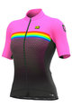 ALÉ Cycling short sleeve jersey - BRIDGE LADY - pink