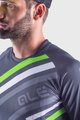 ALÉ Cycling short sleeve jersey - ARROW MTB - grey