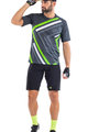 ALÉ Cycling short sleeve jersey - ARROW MTB - grey