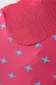 ALÉ Cycling short sleeve jersey - STARS LADY - pink/turquoise