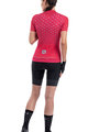 ALÉ Cycling short sleeve jersey - STARS LADY - pink/turquoise
