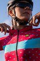 ALÉ Cycling short sleeve jersey - STARS LADY - pink/turquoise