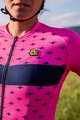 ALÉ Cycling short sleeve jersey - STARS LADY - pink