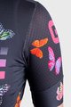 ALÉ Cycling short sleeve jersey - BUTTERFLY LADY - black