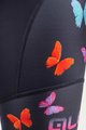 ALÉ Cycling bib shorts - BUTTERFLY LADY - black