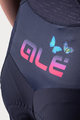 ALÉ Cycling bib shorts - BUTTERFLY LADY - black