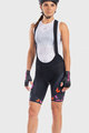 ALÉ Cycling bib shorts - BUTTERFLY LADY - black