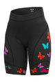 ALÉ Cycling short sleeve jersey and shorts - BUTTERFLY LADY - multicolour/white