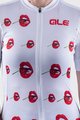 ALÉ Cycling short sleeve jersey - SMILE LADY - white