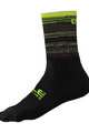 ALÉ Cyclingclassic socks - SCANNER - yellow/black