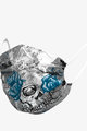 ALÉ face mask - SKULL - grey