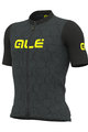 ALÉ Cycling short sleeve jersey - CROSS - black/yellow