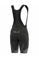 ALÉ Cycling bib shorts - PR-S MASTER 2.0  - black/white