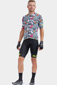 ALÉ Cycling short sleeve jersey - PR-R TATTOO - orange/pink/black/white/red