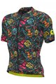 ALÉ Cycling short sleeve jersey - PR-R TATTOO - red/grey/yellow/orange/pink/blue/black