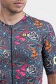 ALÉ Cycling short sleeve jersey - PR-R TATTOO - red/grey/yellow/orange/pink/blue/black