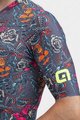 ALÉ Cycling short sleeve jersey - PR-R TATTOO - red/grey/yellow/orange/pink/blue/black