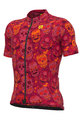 ALÉ Cycling short sleeve jersey - MEXICO - orange/bordeaux