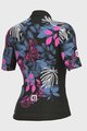 ALÉ Cycling short sleeve jersey - PR-S GARDEN LADY - black/blue/pink