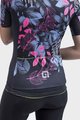 ALÉ Cycling short sleeve jersey - PR-S GARDEN LADY - black/blue/pink