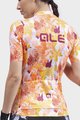 ALÉ Cycling short sleeve jersey and shorts - PR-R AMAZZONIA LADY - white/orange/red/black/bordeaux