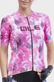 ALÉ Cycling short sleeve jersey and shorts - PR-R AMAZZONIA LADY - white/pink/bordeaux/black