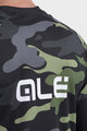 ALÉ Cycling short sleeve jersey - STAIN OFF ROAD MTB - green/grey/black