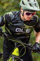 ALÉ Cycling short sleeve jersey - STAIN OFF ROAD MTB - green/grey/black