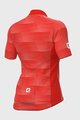 ALÉ Cycling short sleeve jersey - SOLID SHARP LADY - red
