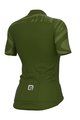 ALÉ Cycling short sleeve jersey - R-EV1 ARTIKA LADY - green