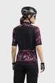 ALÉ Cycling short sleeve jersey - WOODLAND GRAVEL LADY - pink/purple/black